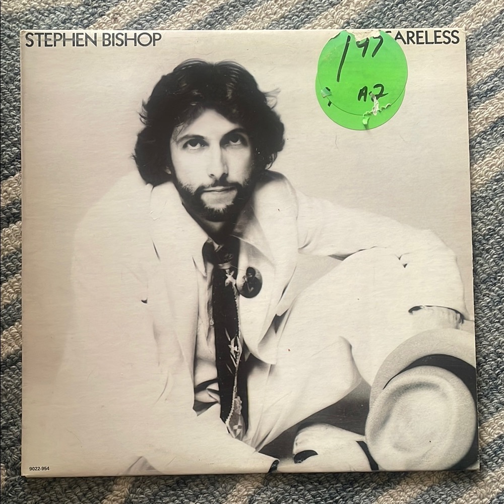 3/$30 Stephen Bishop - “Careless” Vintage Vinyl Record 1976